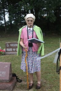 Helen Fogarty (portrayed by Hariet Dehlinger) Helen Fogarty with her husband Donald built and operated a landmark gas and service station in the 1930s & 40s.